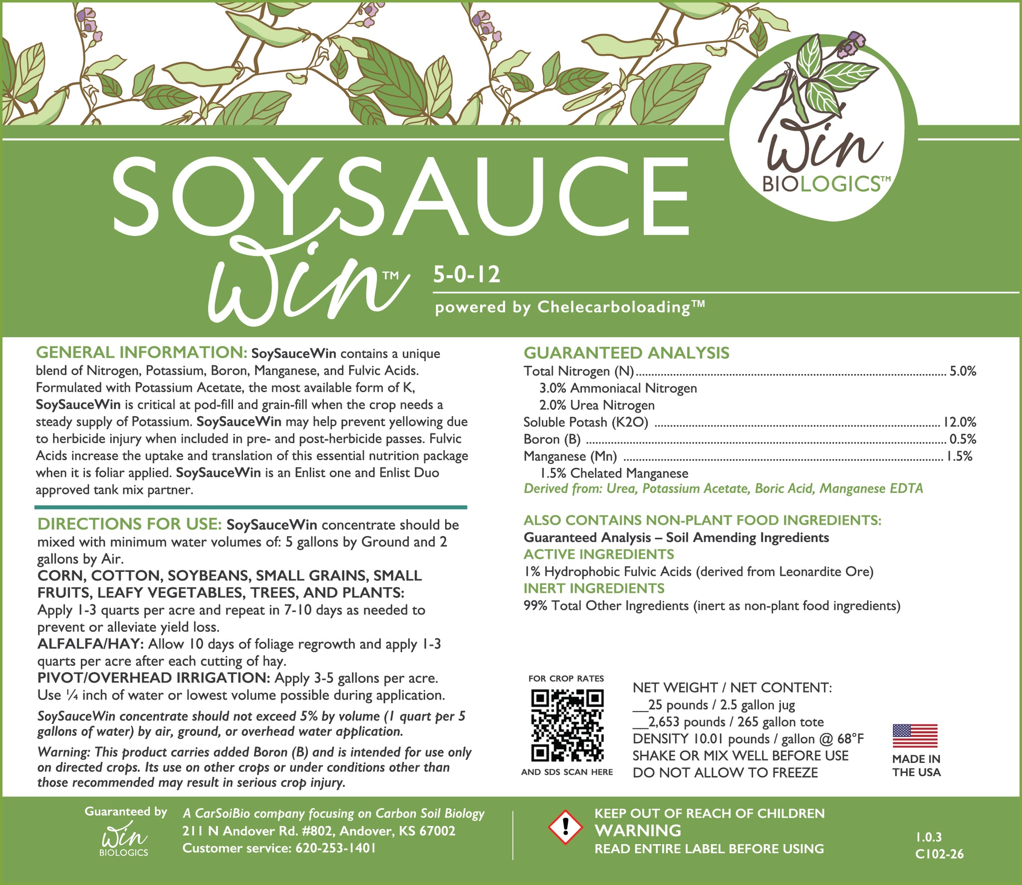 plant based soy sauce SoySauce WIN – Win Biologics